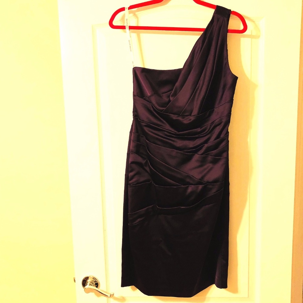 Plum Bridesmaid / Cocktail Dress